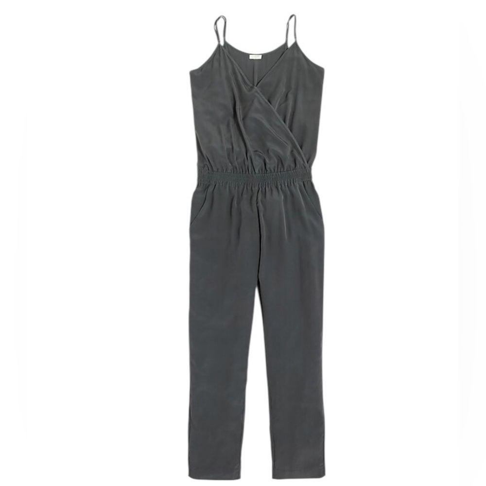 J. CREW WRAP FRONT JUMPSUIT